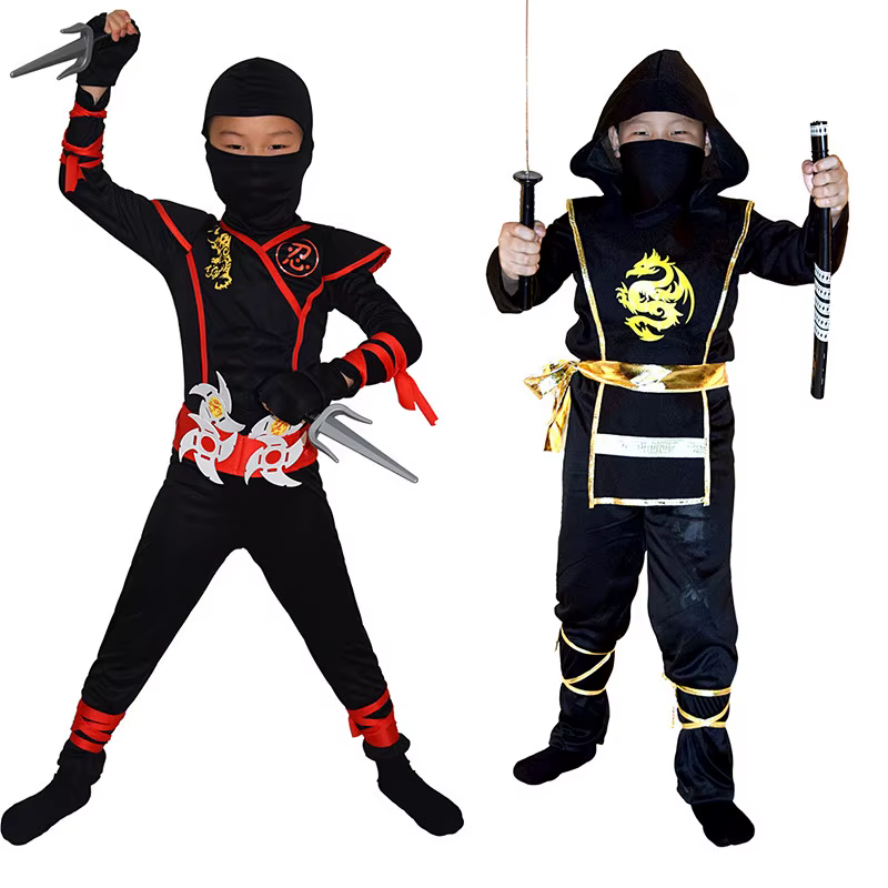 Kids' Ninja Costume Set — product photo