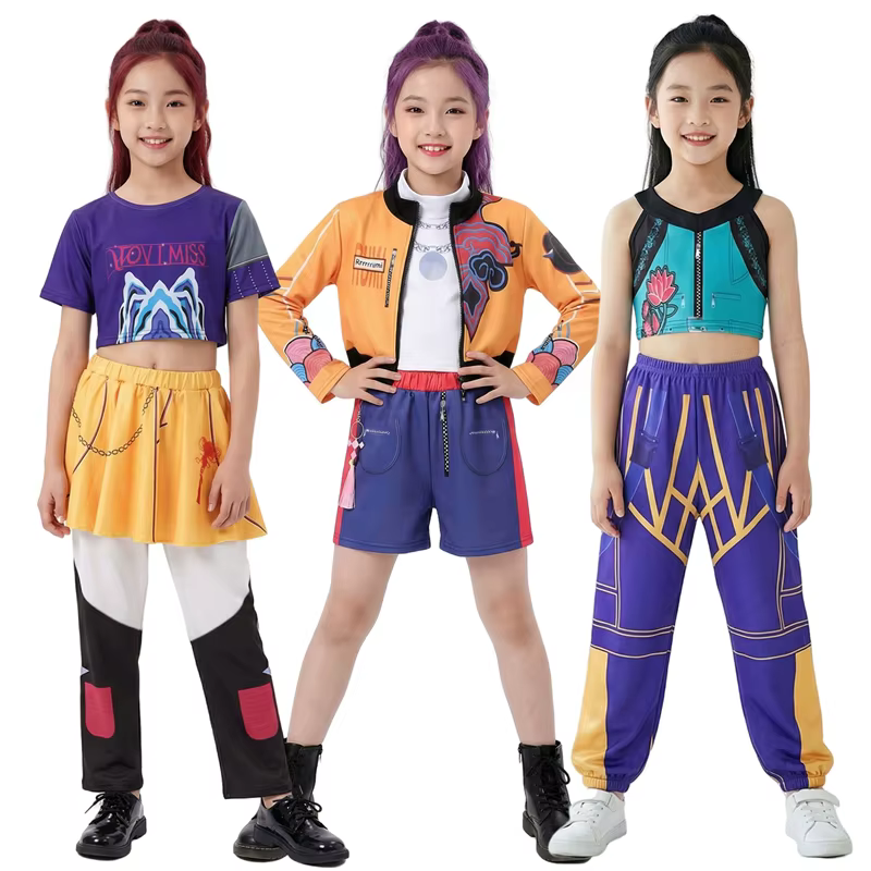 Girls' Anime Dance Costume — product photo