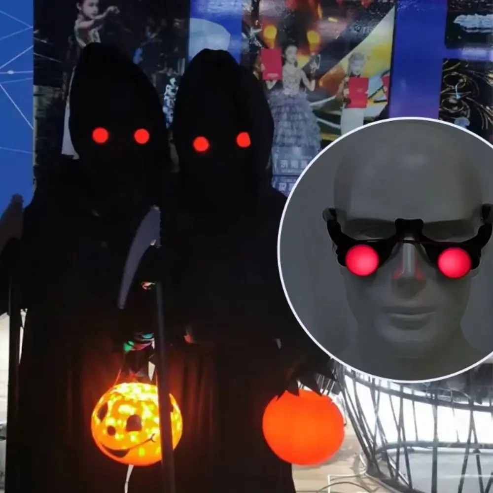 Halloween Red Glowing-Eye Glasses thumbnail 6