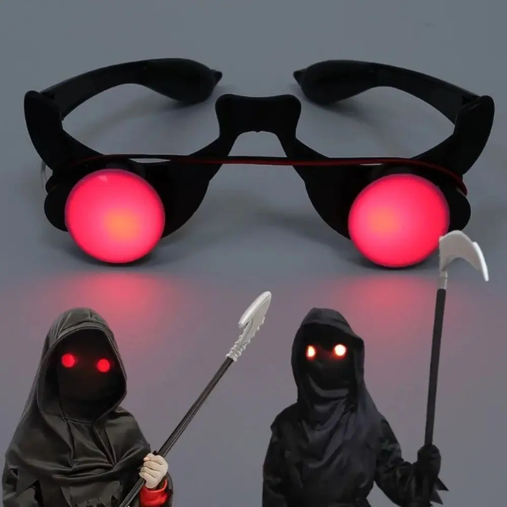 Halloween Red Glowing-Eye Glasses — product photo