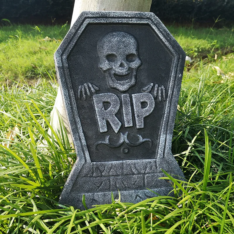 Halloween Foam RIP Tombstones — 4 Pack thumbnail 4