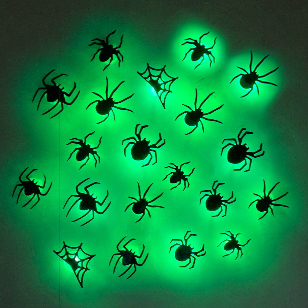 LED Halloween Bat & Spider Wall Decorations thumbnail 8